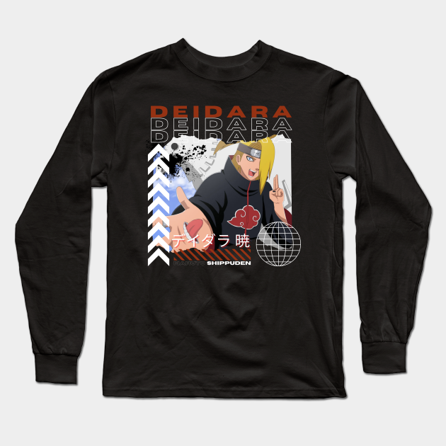 Deidara Akatsuki - Deidara - Long Sleeve T-Shirt | TeePublic